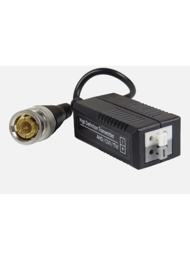 Terabyte 2-Pack 1CH HD Passive Video Balun Analog AHD, HD-CVI, HD-TVI, Push-In Terminal - Image 2